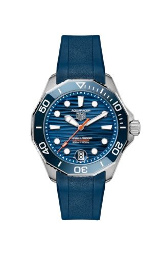 TAG Heuer Aquaracer Professional 300 42 Stainless Steel / Blue / Rubber